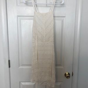 Urban Outfitters lace criss-cross back dress